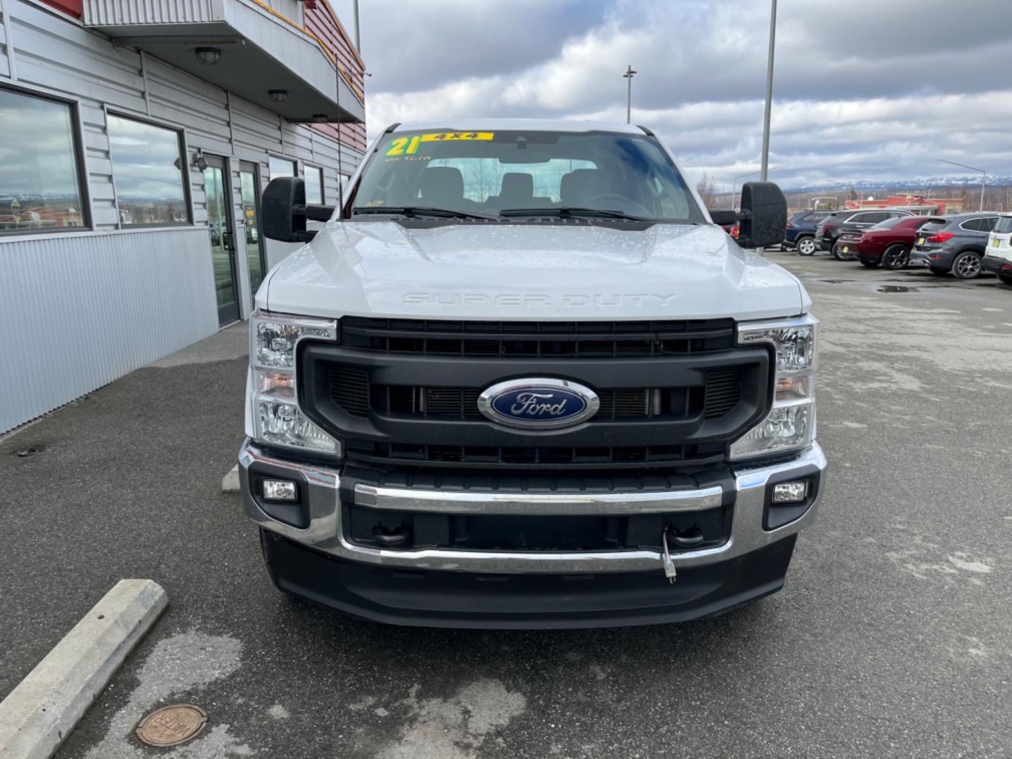 2021 WHITE FORD F-350 SUPER DUT XL (1FT8W3B60ME) with an 6.2L engine, Automatic transmission, located at 1960 Industrial Drive, Wasilla, 99654, (907) 274-2277, 61.573475, -149.400146 - Photo#6